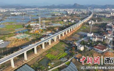 假期不停工 浙江多个铁路建设项目加速推进