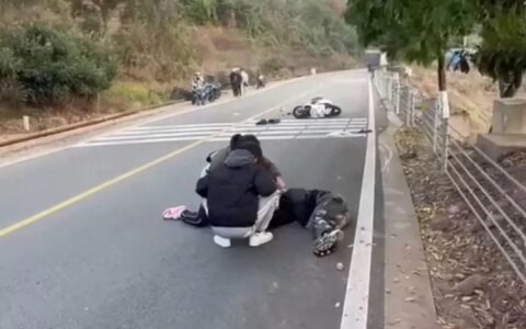 又有机车骑手出事故，成都一骑手龙泉山过弯时出意外，当场身亡