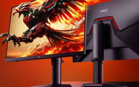 HKC G27H2显示器发布：27英寸2K 180Hz IPS 屏、小巧底座