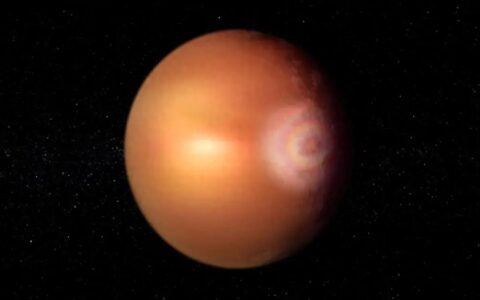天文学家在系外行星WASP-76b上首次探测到了类似彩虹的光环