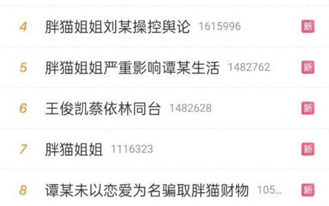 反转！警方通报胖猫事件，谭竹不构成诈骗，网友被胖猫姐姐耍了