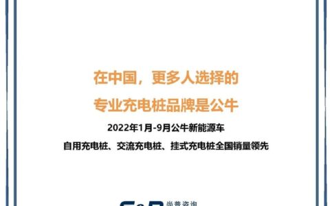 拿下三大市场销量领先，公牛成为更多国人选择的专业充电桩品牌