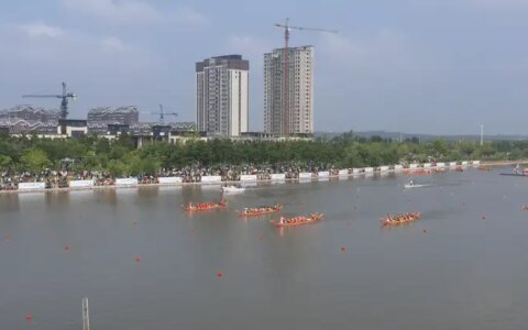 威海南海新区首届“龙腾齐鲁”龙王争霸赛开赛-威海南海龙舟比赛几点