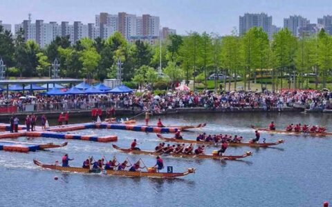 破浪争锋！威海南海新区第十届龙舟赛激情开赛-南海新区龙舟赛在哪