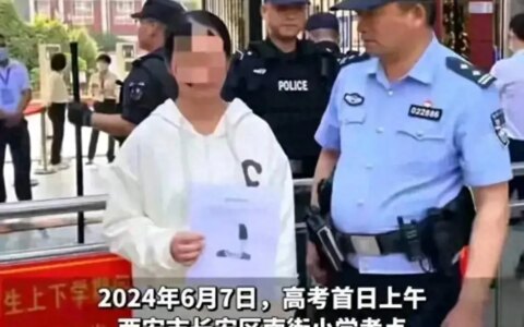 高考迟到，母亲痛诉：我娃能考150，群众求情，评论区却全是骂声-高考迟到硬闯