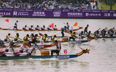 2024年中华龙舟大赛首站在江苏盐城拉开大幕-2018中华龙舟大赛福州站传统龙舟