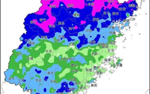 暴雨预警Ⅱ级！福建多地出现强降水过程 需注意防范山洪、泥石流等次生灾害-福建降雨情况