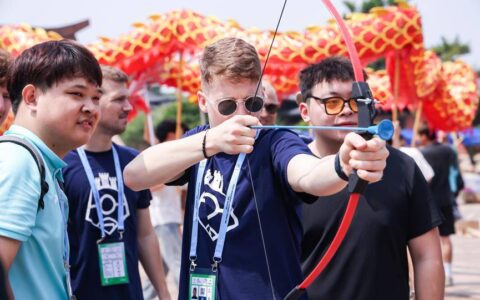 16个国家大学生体验非遗，2024年世界大学生五人制足球锦标赛“文化体验日”举行-全国大学生五人制足球