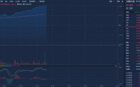 A股涨停H股涨逾14%，中国中免：或受消费税改革消息等多重因素影响-中国中免股票价格走势图