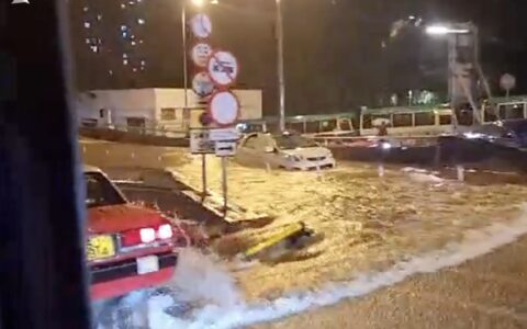 139年以来最大雨量！香港挂出黑色暴雨警告-香港暴雨降雨量